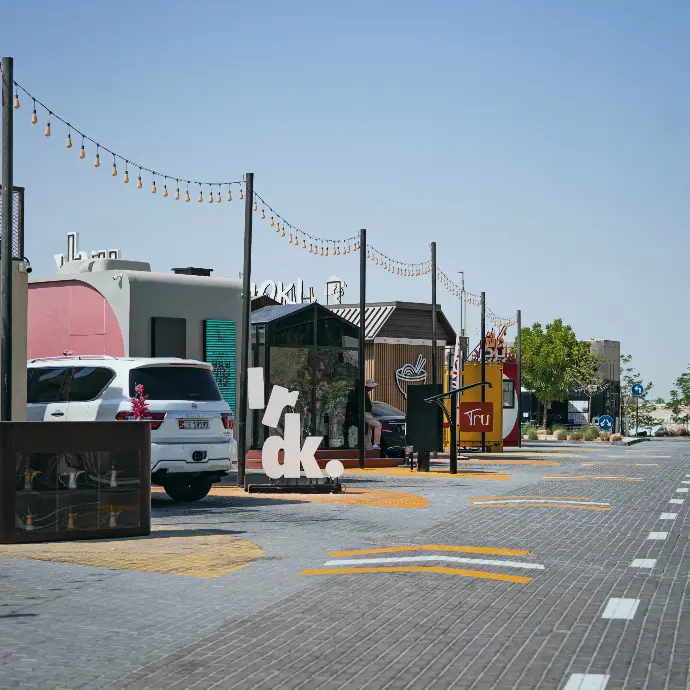 Un endroit contenant les food-trucks de LookForSpot